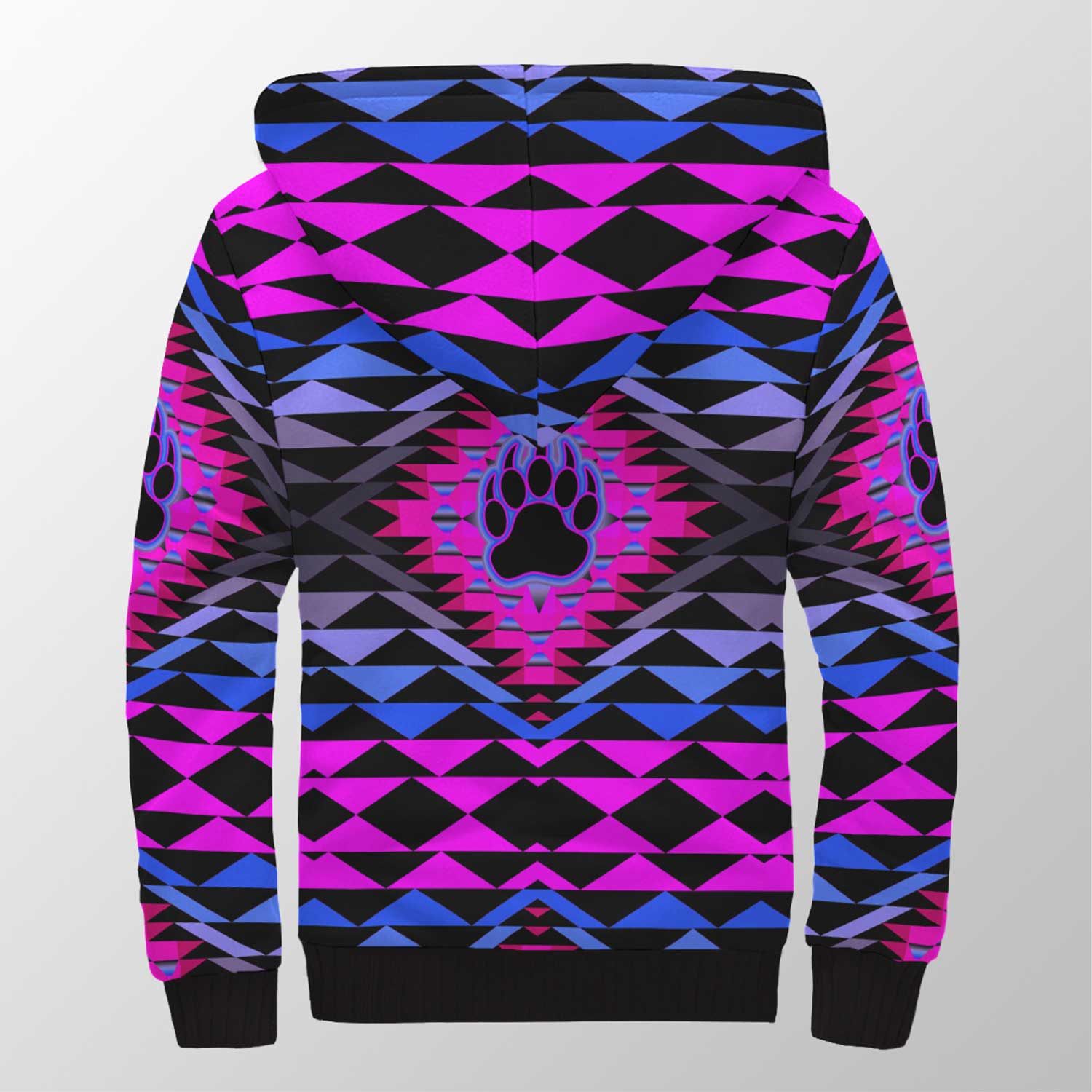 Sunset Bearpaw Sherpa Hoodie 49 Dzine