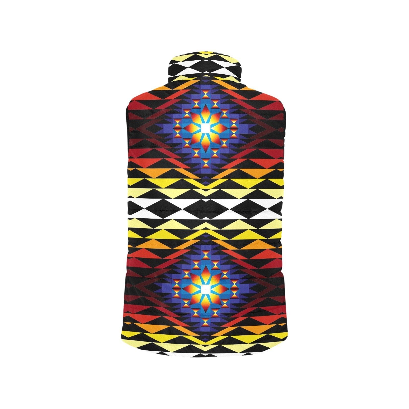 Sunset Blanket (2) Women's Padded Vest Jacket (Model H44) Women's Padded Vest Jacket (H44) e-joyer