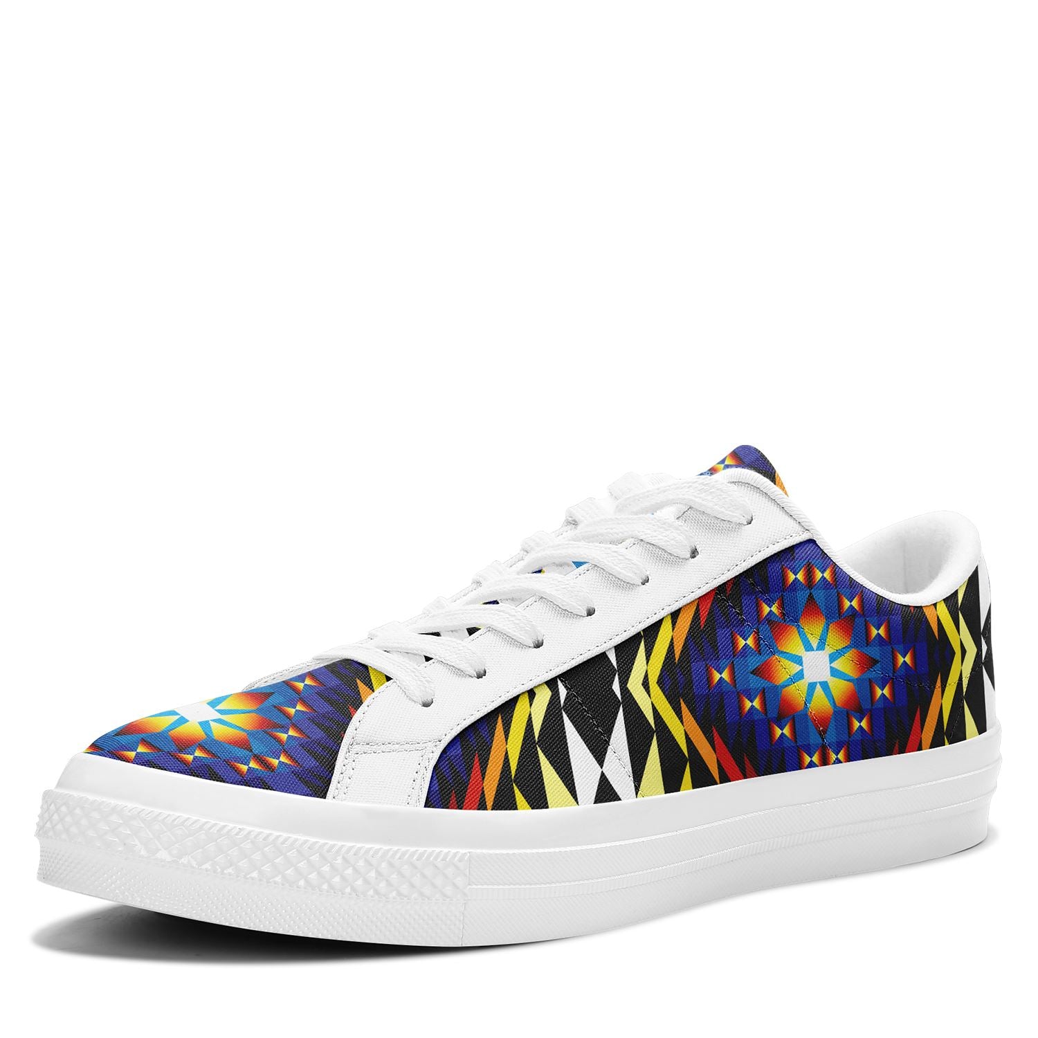 Sunset Blanket Aapisi Low Top Canvas Shoes White Sole 49 Dzine
