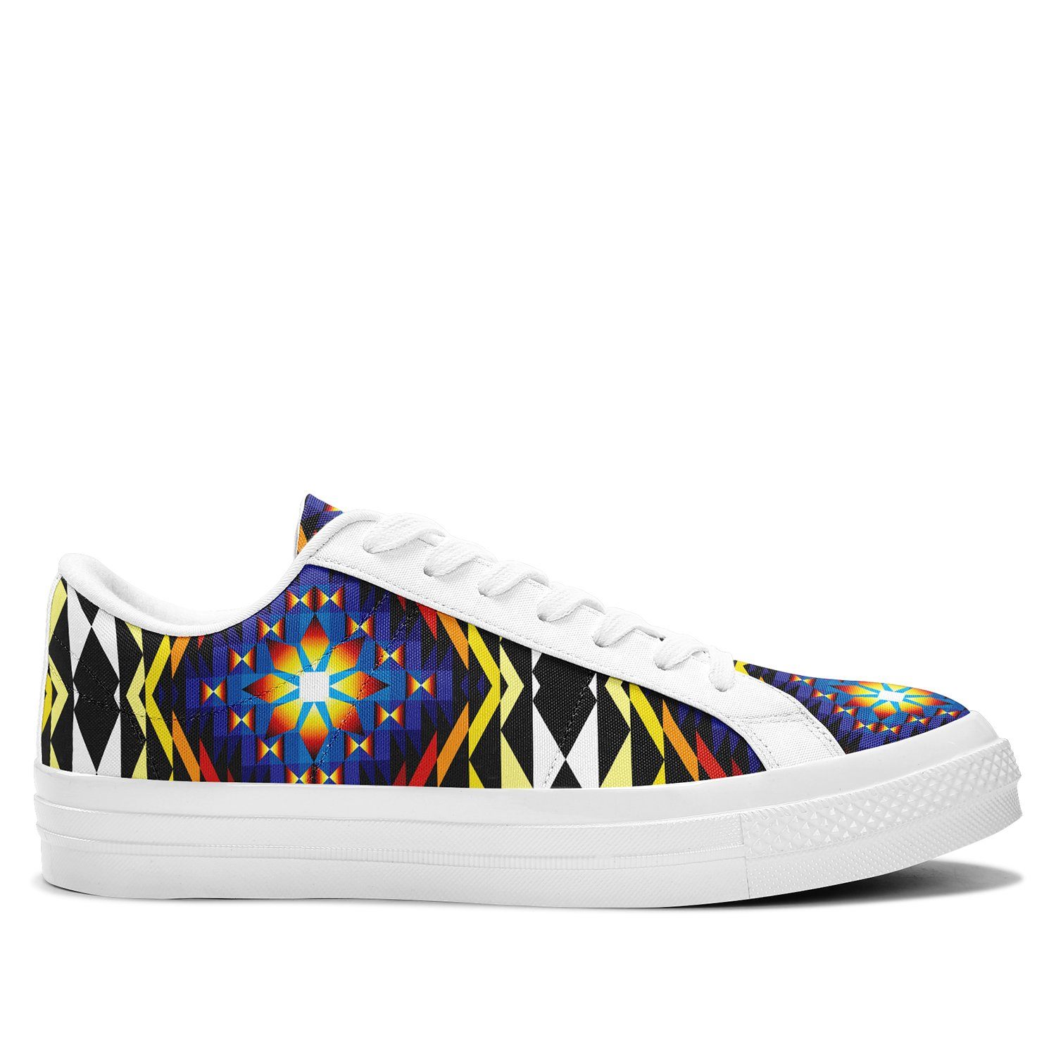 Sunset Blanket Aapisi Low Top Canvas Shoes White Sole 49 Dzine
