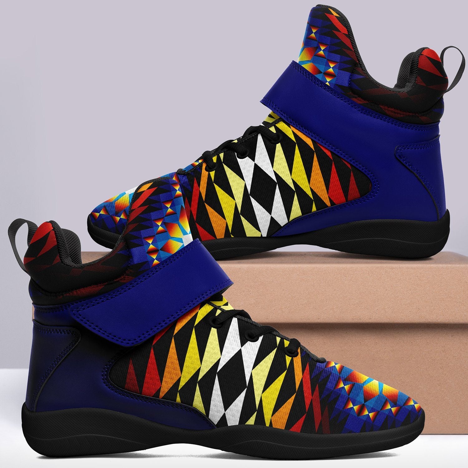 Sunset Blanket Ipottaa Basketball / Sport High Top Shoes 49 Dzine