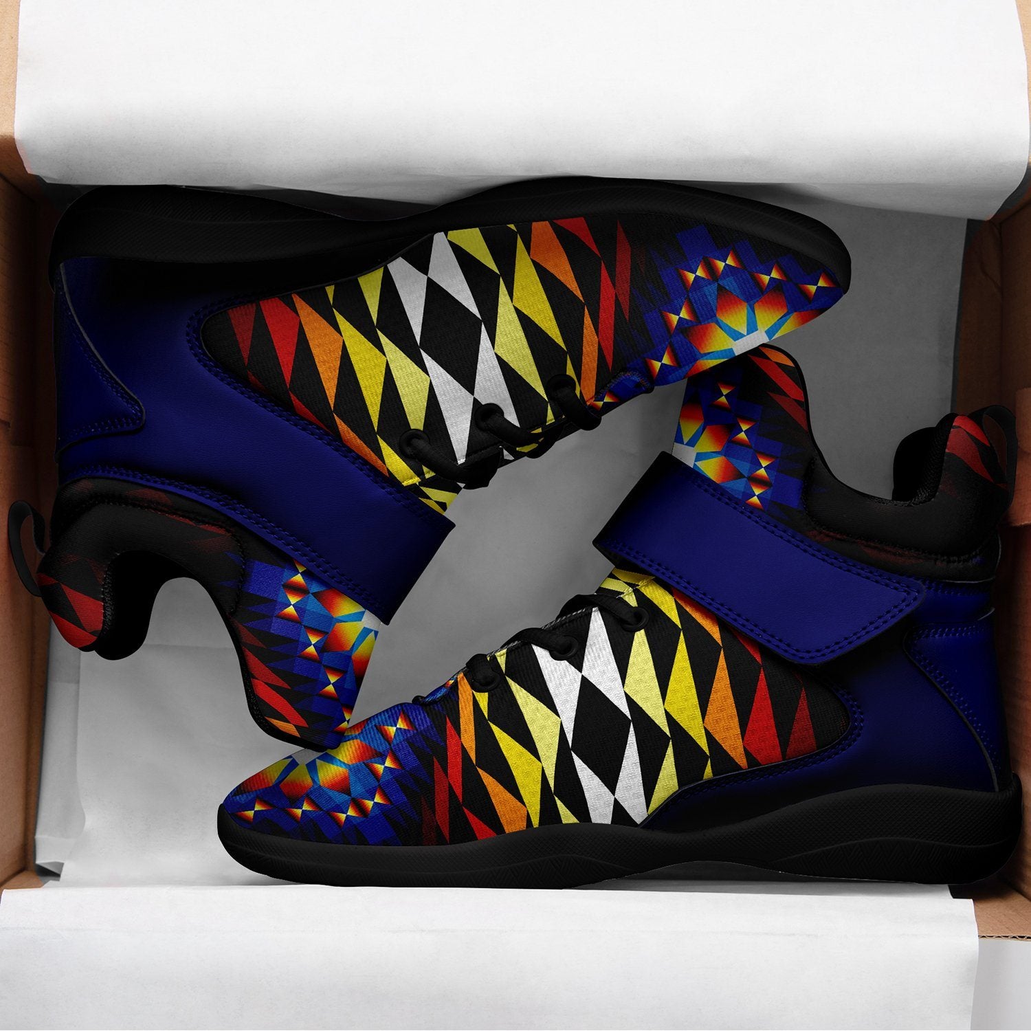 Sunset Blanket Ipottaa Basketball / Sport High Top Shoes 49 Dzine