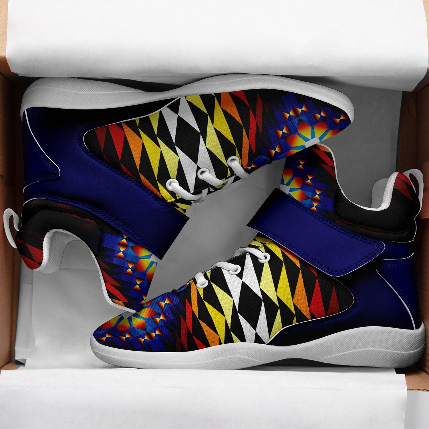 Sunset Blanket Ipottaa Basketball / Sport High Top Shoes 49 Dzine