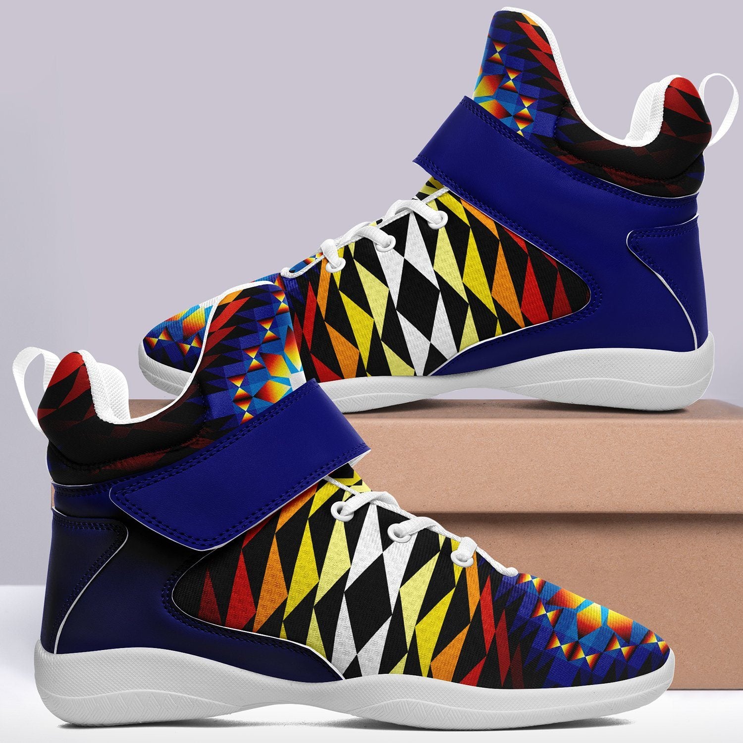 Sunset Blanket Ipottaa Basketball / Sport High Top Shoes 49 Dzine