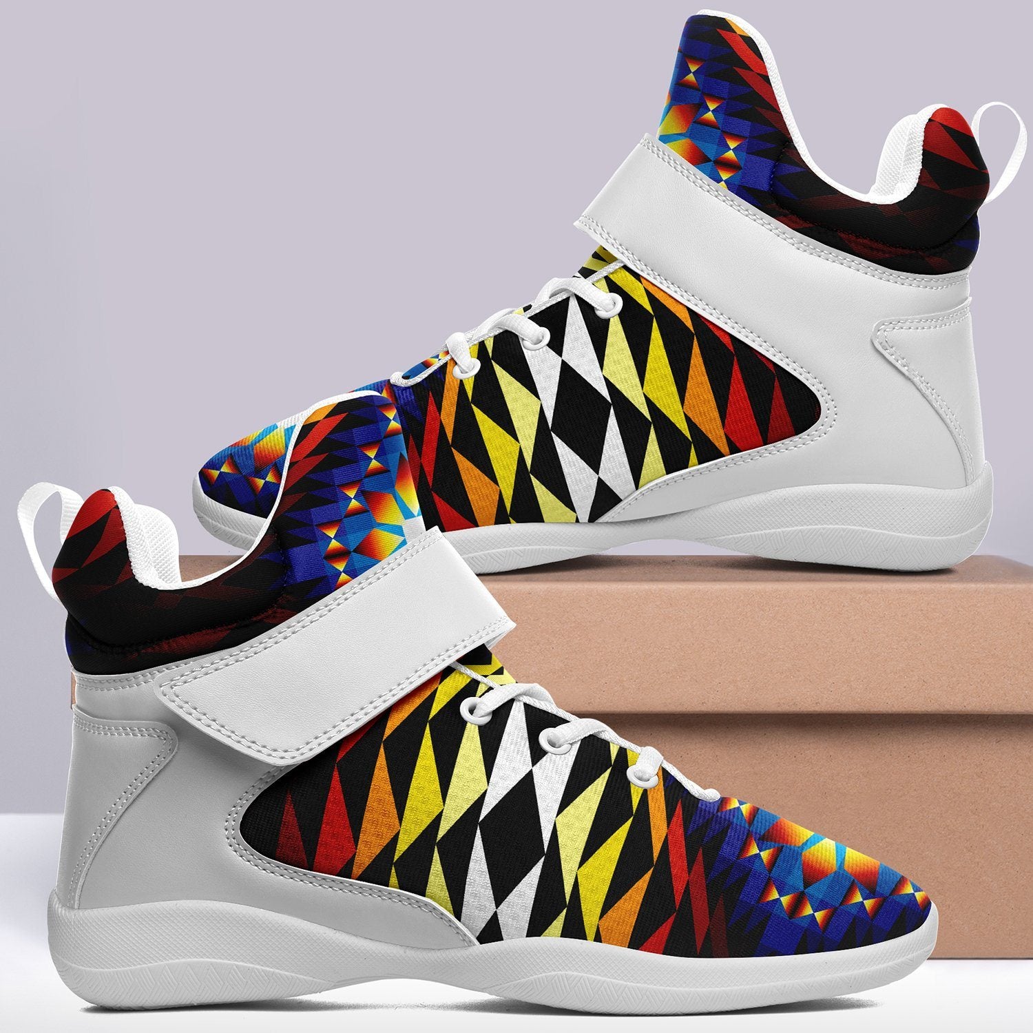 Sunset Blanket Ipottaa Basketball / Sport High Top Shoes 49 Dzine