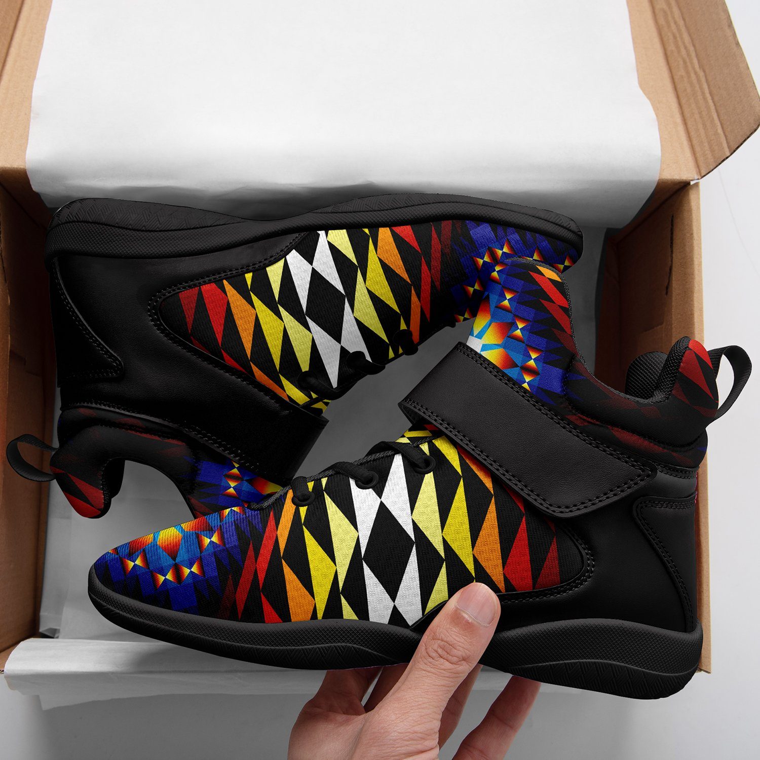 Sunset Blanket Ipottaa Basketball / Sport High Top Shoes 49 Dzine