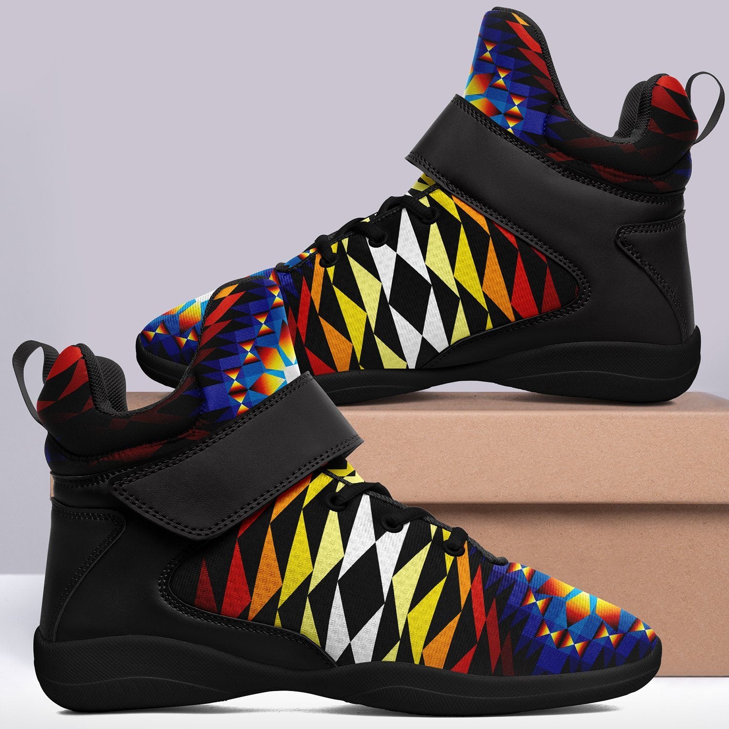 Sunset Blanket Ipottaa Basketball / Sport High Top Shoes 49 Dzine