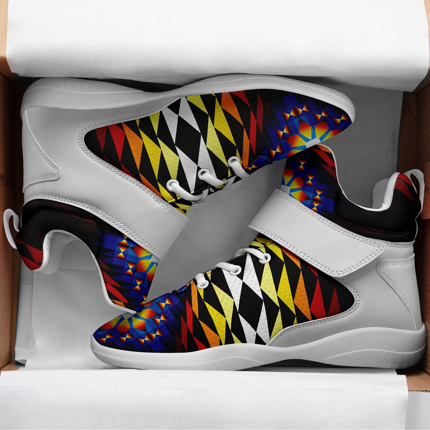 Sunset Blanket Ipottaa Basketball / Sport High Top Shoes 49 Dzine