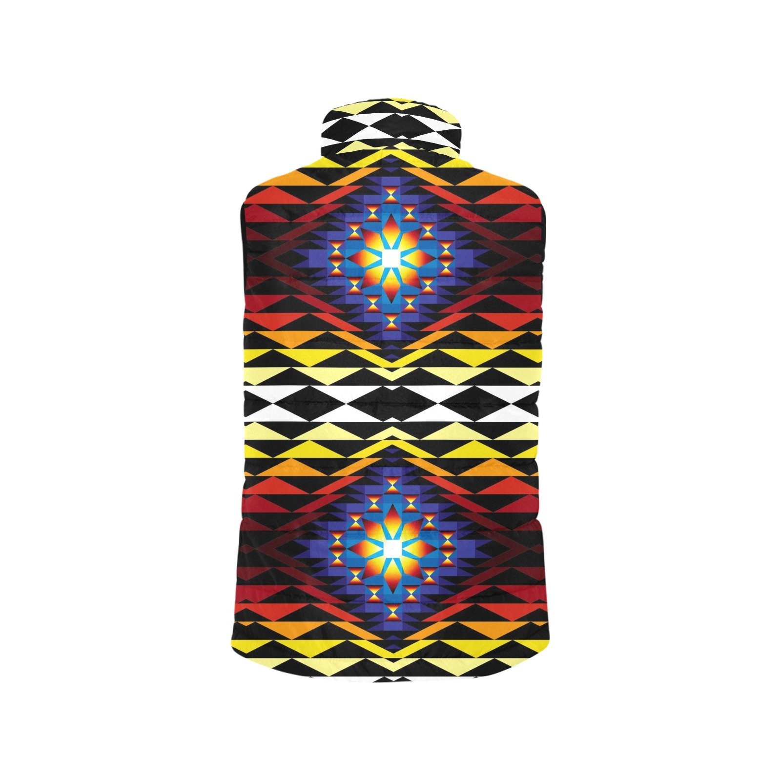 Sunset Blanket Men's Padded Vest Jacket (Model H44) Men's Padded Vest Jacket (H44) e-joyer