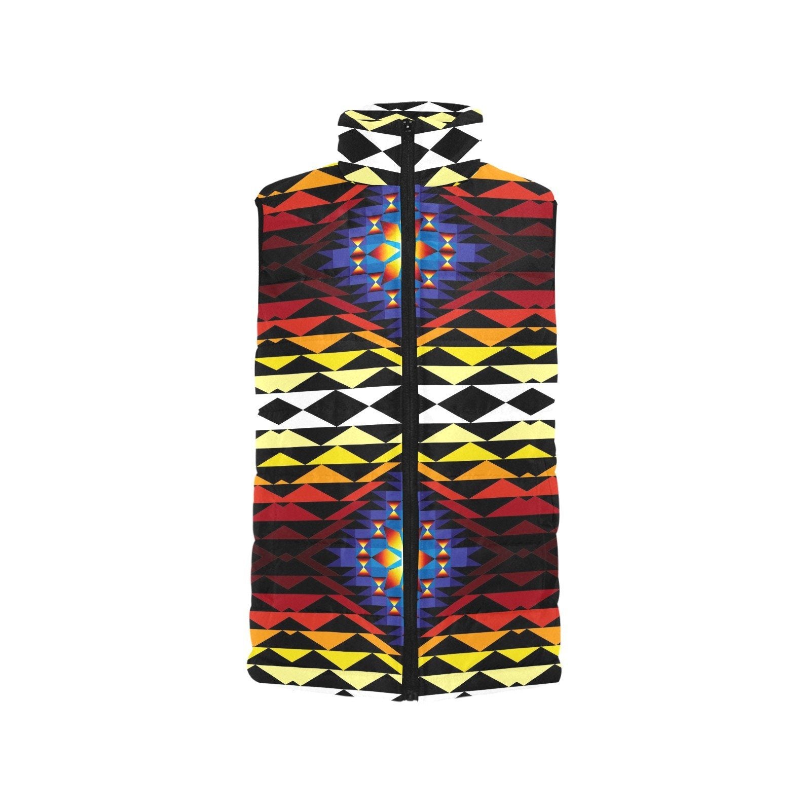 Sunset Blanket Men's Padded Vest Jacket (Model H44) Men's Padded Vest Jacket (H44) e-joyer