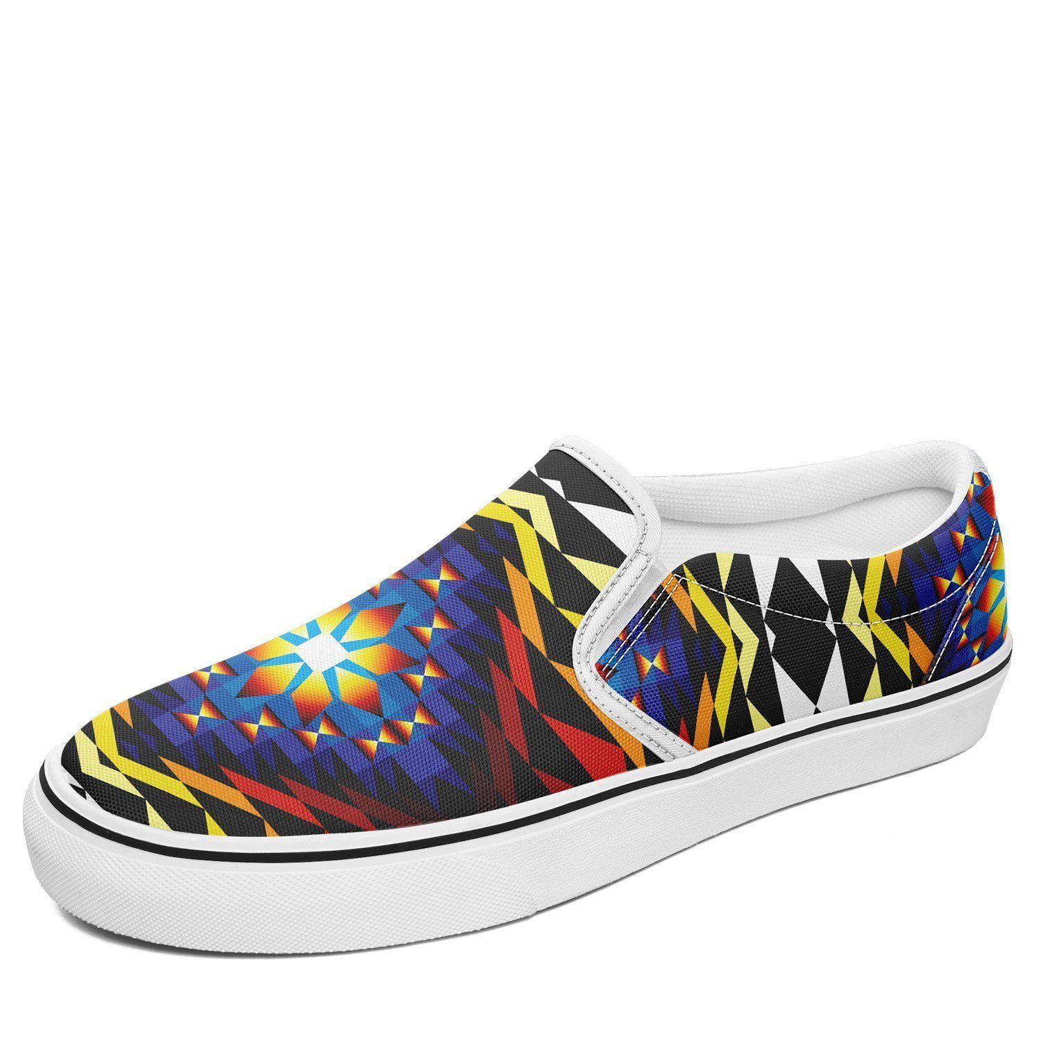 Sunset Blanket Otoyimm Kid's Canvas Slip On Shoes 49 Dzine