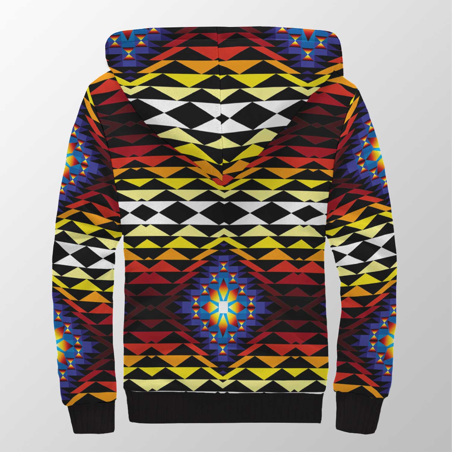 Sunset Blanket Sherpa Hoodie 49 Dzine