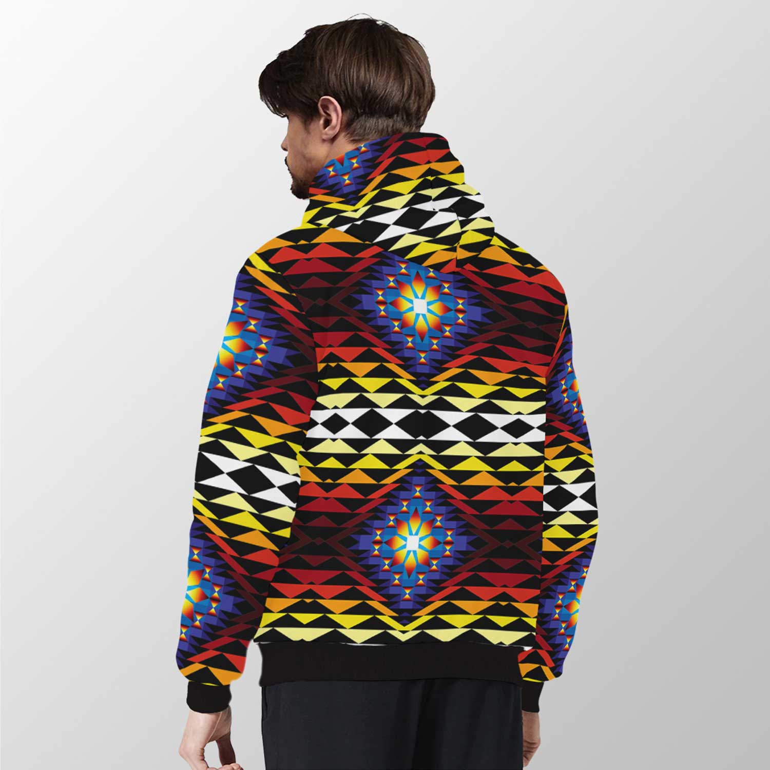 Sunset Blanket Sherpa Hoodie 49 Dzine
