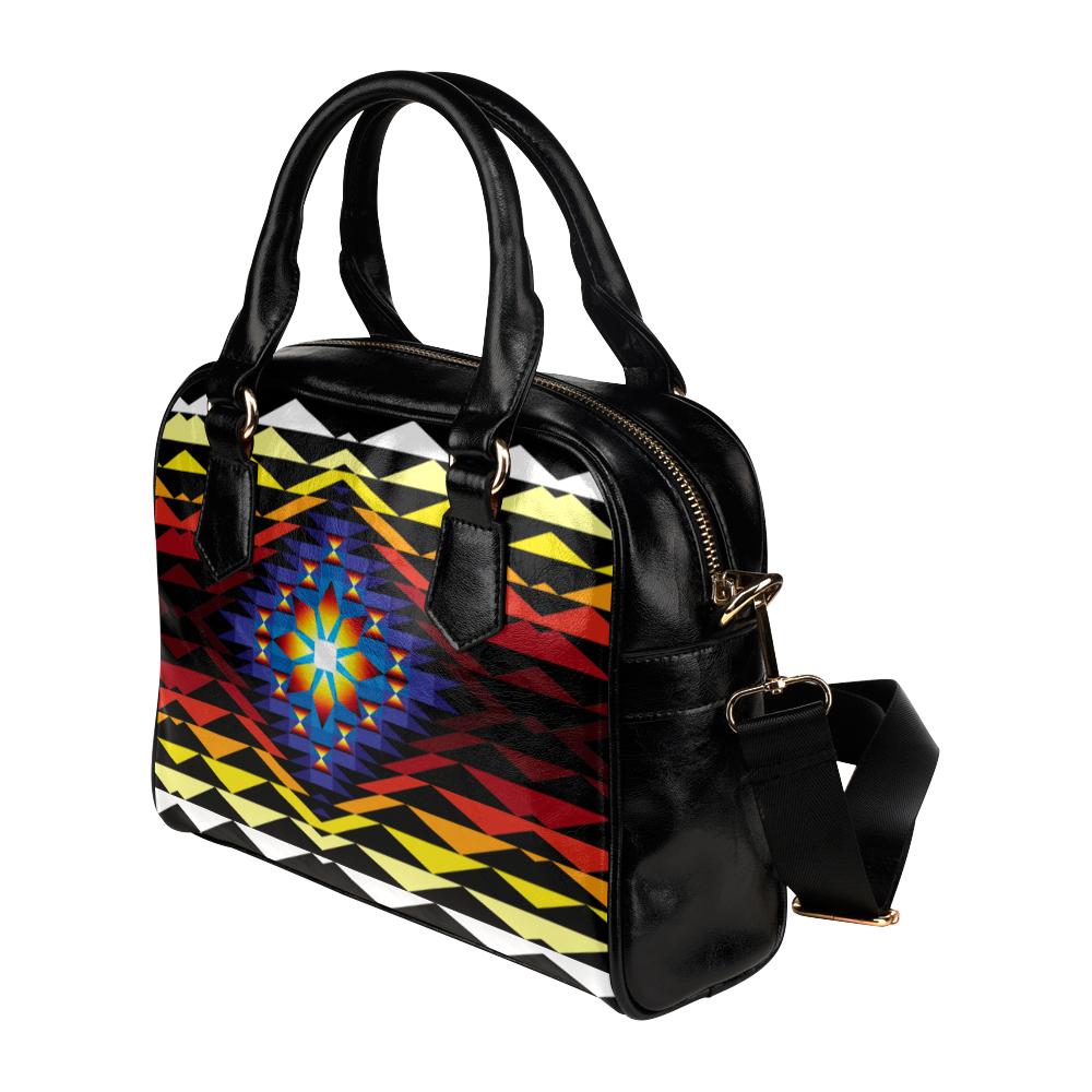 Sunset Blanket Shoulder Handbag (Model 1634) Shoulder Handbags (1634) e-joyer