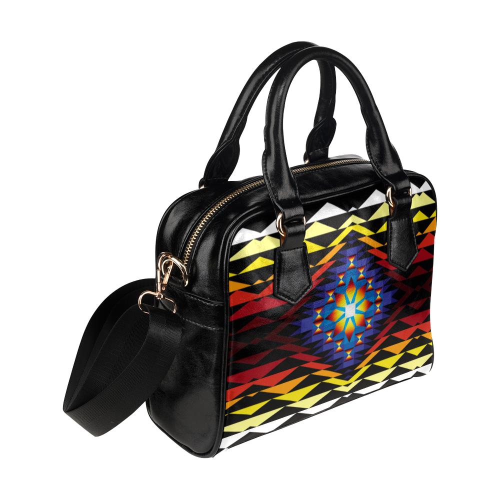 Sunset Blanket Shoulder Handbag (Model 1634) Shoulder Handbags (1634) e-joyer