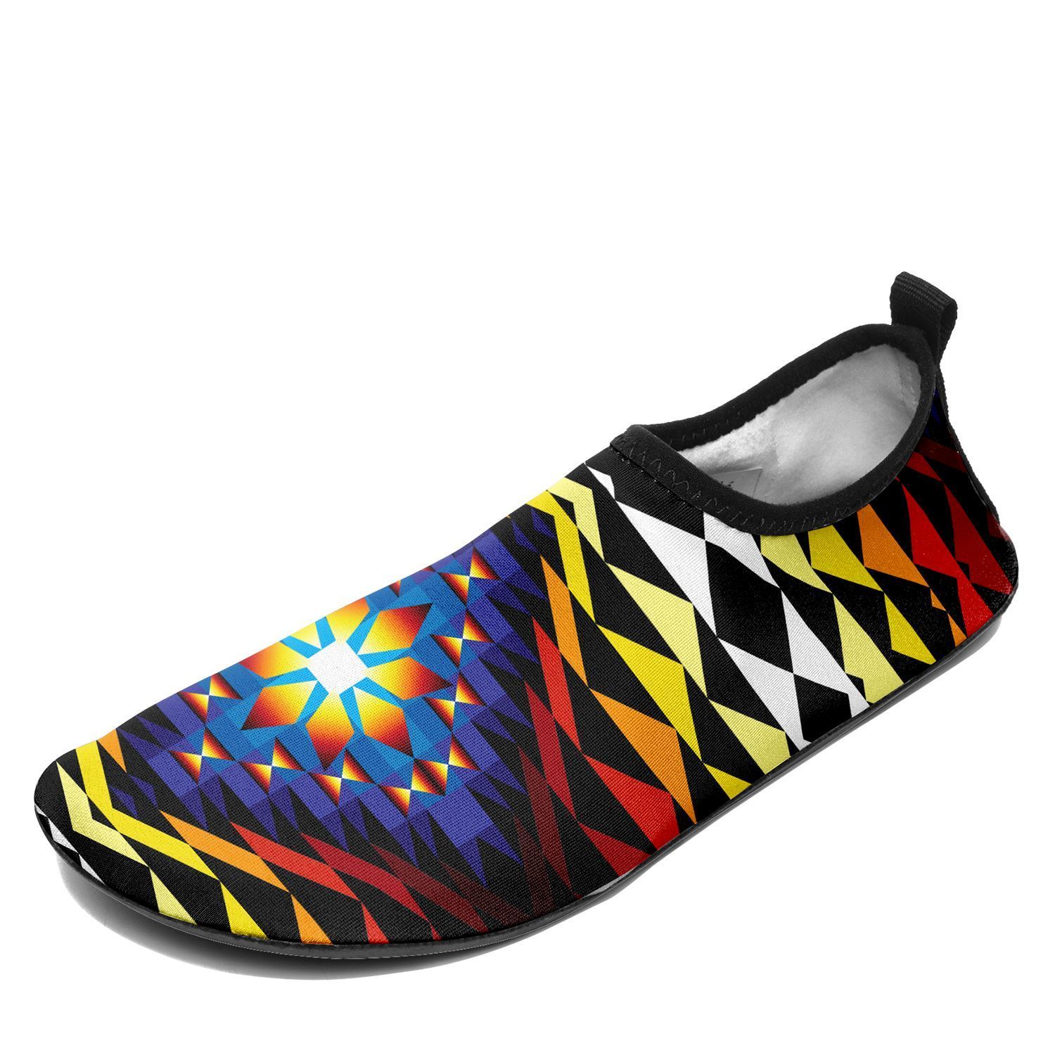 Sunset Blanket Sockamoccs Kid's Slip On Shoes 49 Dzine