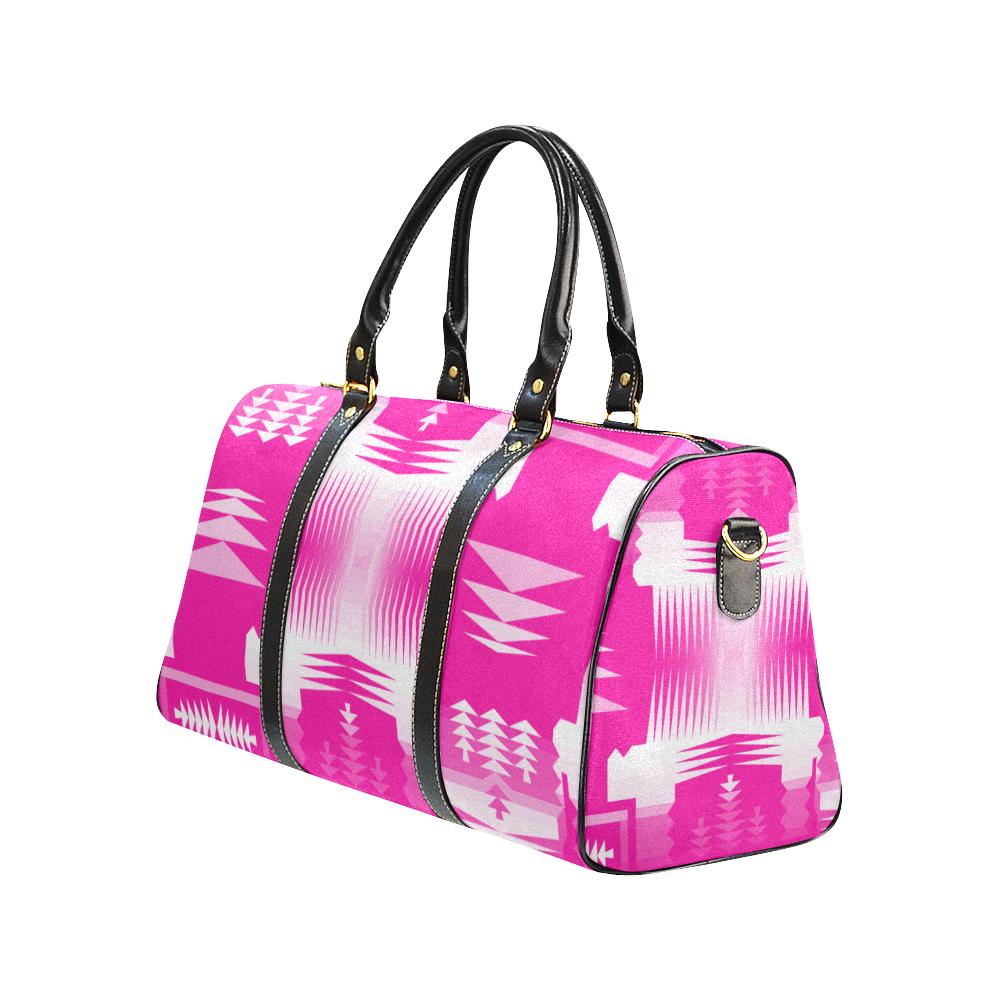 Sunset Sage New Waterproof Travel Bag/Small (Model 1639) Waterproof Travel Bags (1639) e-joyer