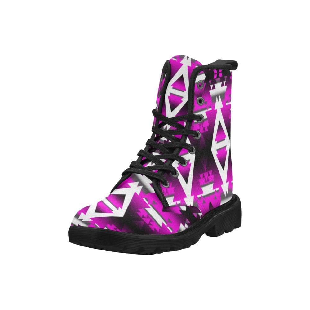 Sunset Winter Camp Boots for Men (Black) (Model 1203H) Martin Boots for Men (Black) (1203H) e-joyer
