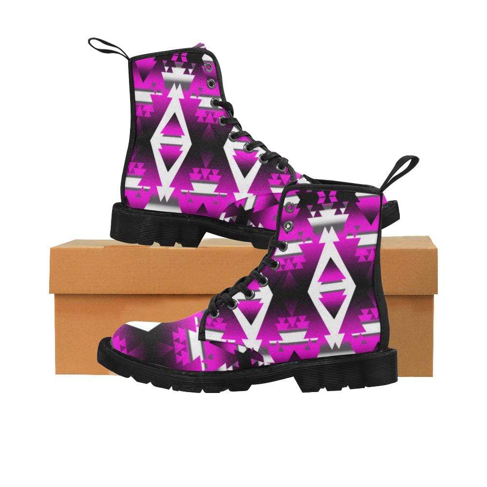 Sunset Winter Camp Boots for Men (Black) (Model 1203H) Martin Boots for Men (Black) (1203H) e-joyer