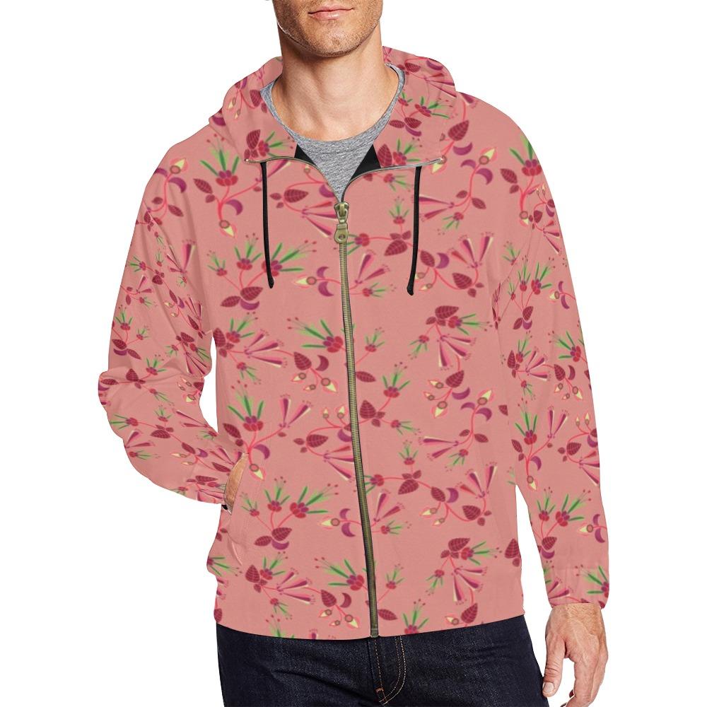 Floral best sale hoodie mens