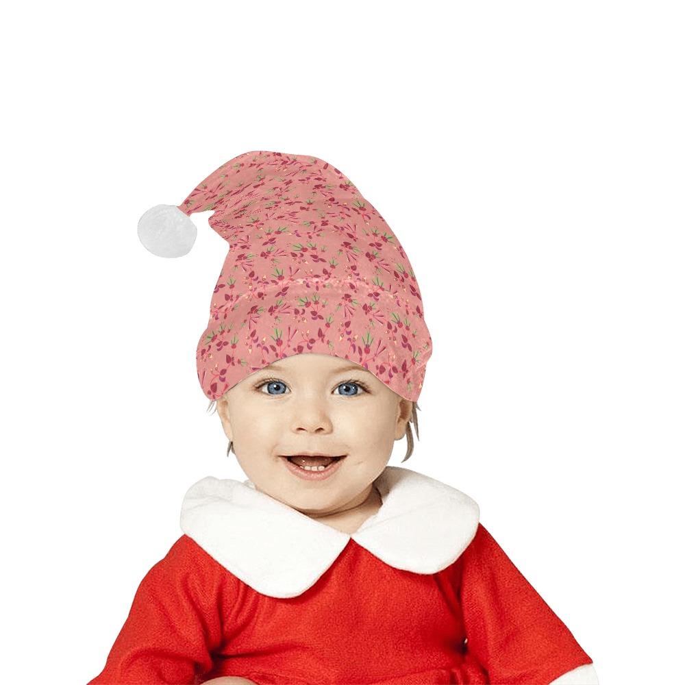 Swift Floral Peach Rouge Remix Santa Hat Santa Hat e-joyer 