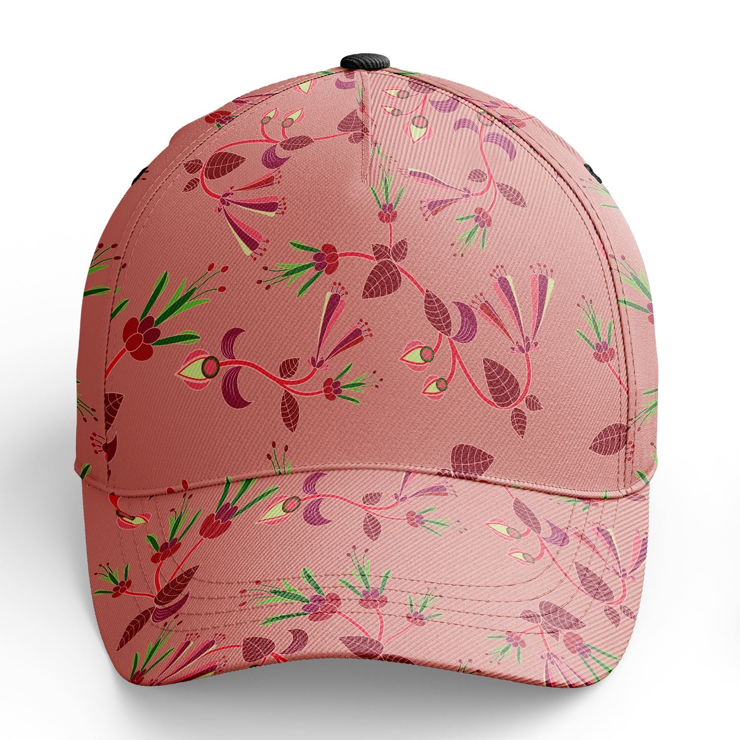 Swift Floral Peach Rouge Remix Snapback Hat hat Herman