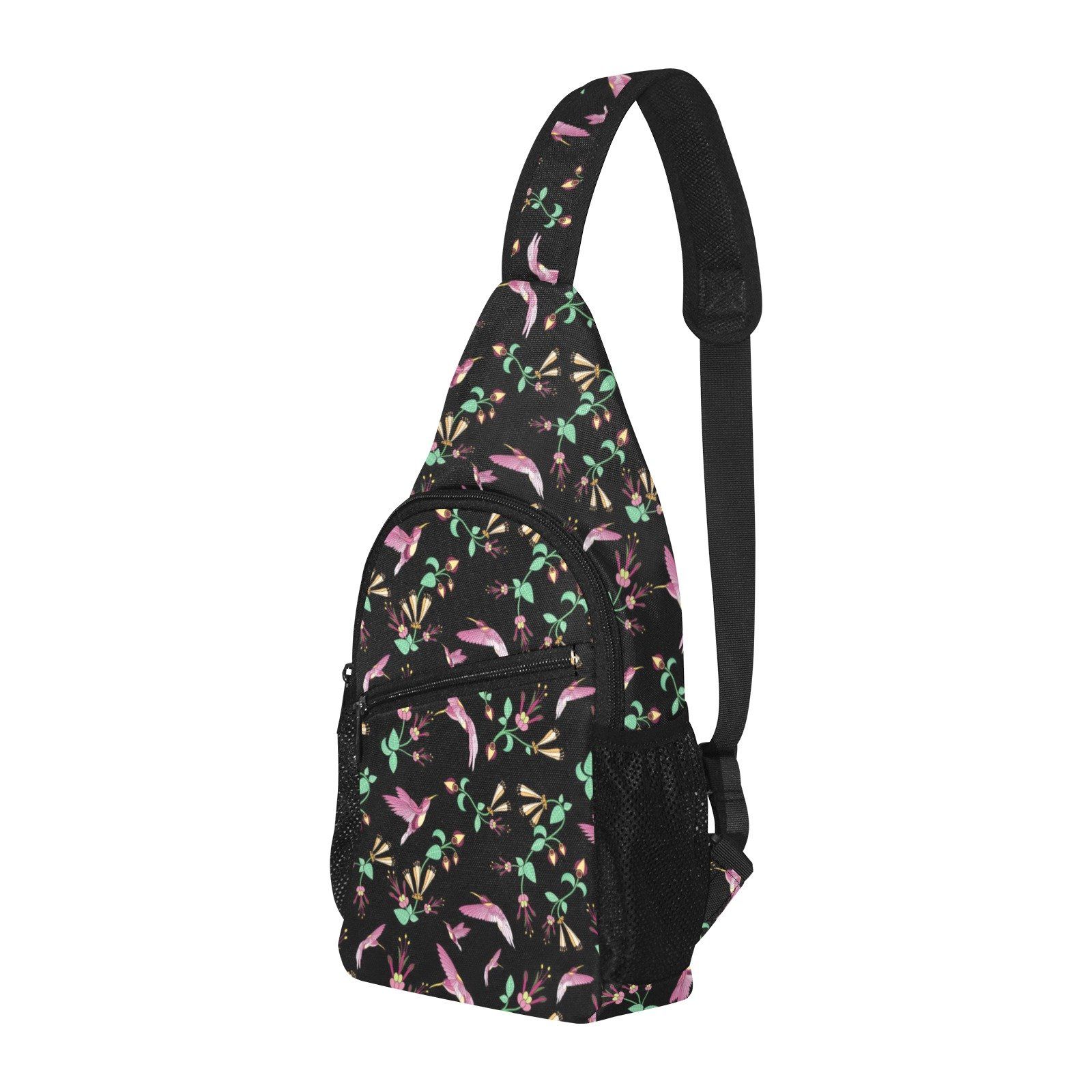 Swift Noir All Over Print Chest Bag (Model 1719) All Over Print Chest Bag (1719) e-joyer