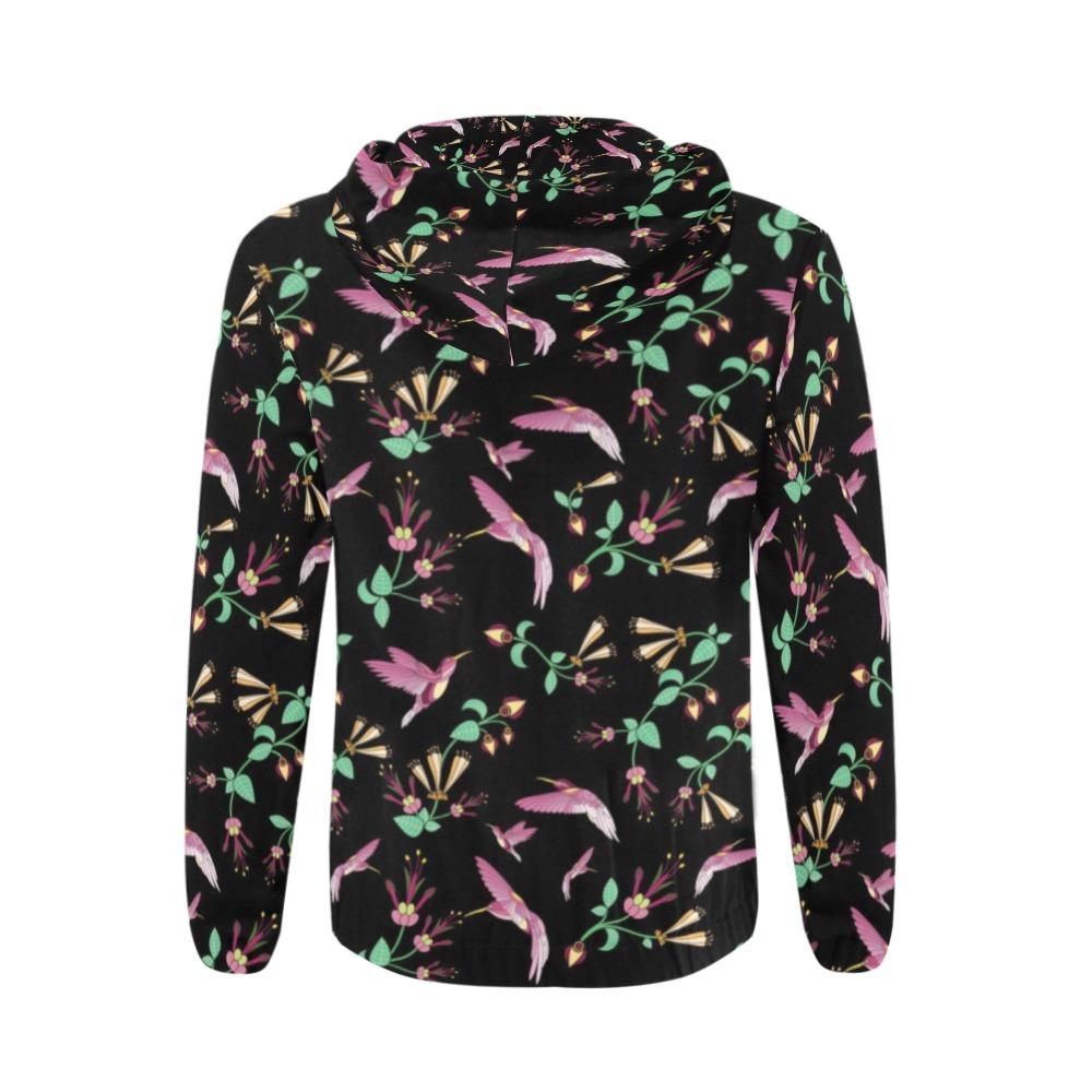 Swift Noir All Over Print Full Zip Hoodie for Men (Model H14) All Over Print Full Zip Hoodie for Men (H14) e-joyer