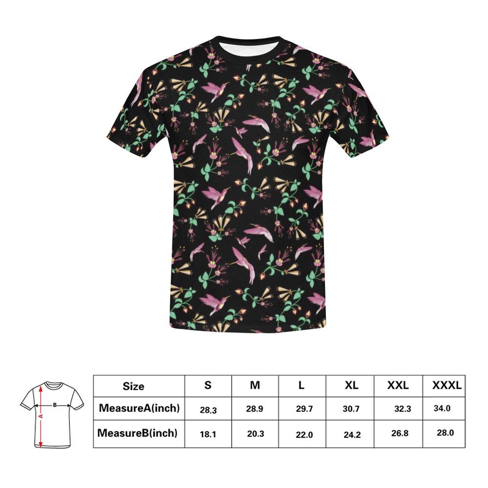 Swift Noir All Over Print T-Shirt for Men (USA Size) (Model T40) All Over Print T-Shirt for Men (T40) e-joyer