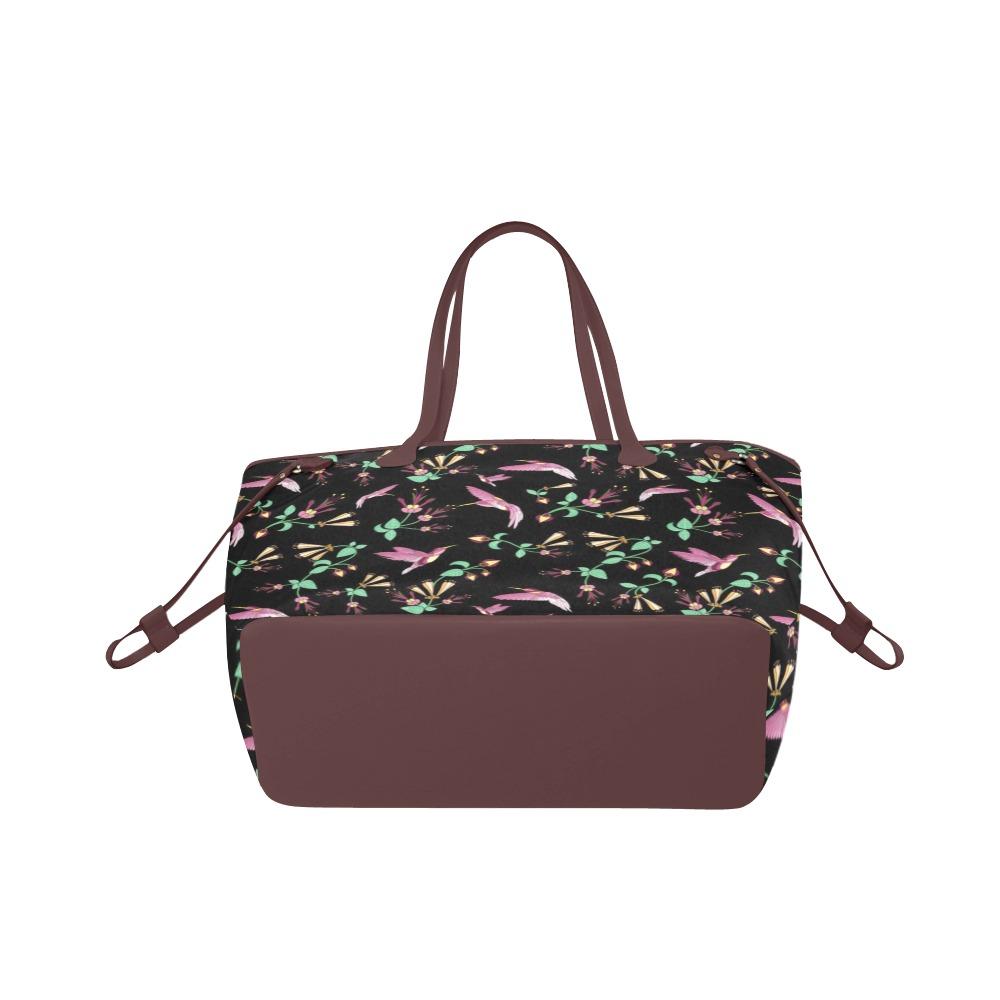 Swift Noir Clover Canvas Tote Bag (Model 1661) Clover Canvas Tote Bag (1661) e-joyer
