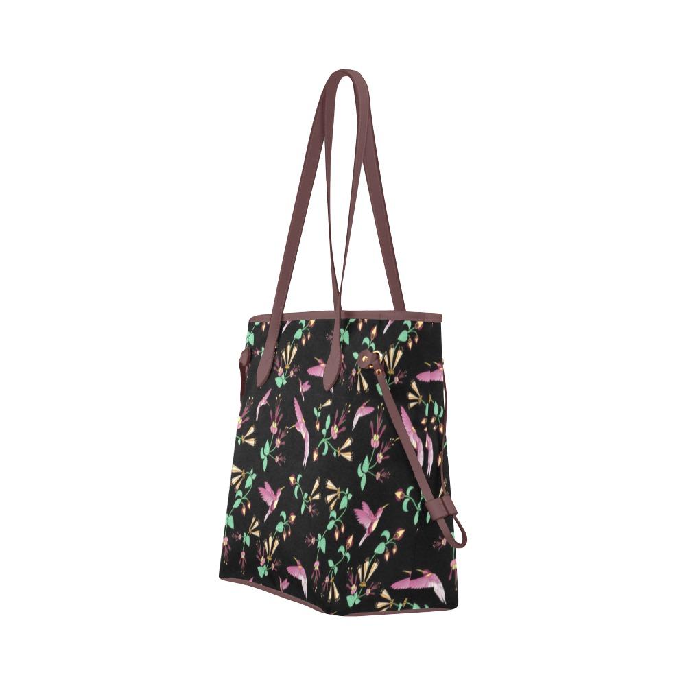 Swift Noir Clover Canvas Tote Bag (Model 1661) Clover Canvas Tote Bag (1661) e-joyer