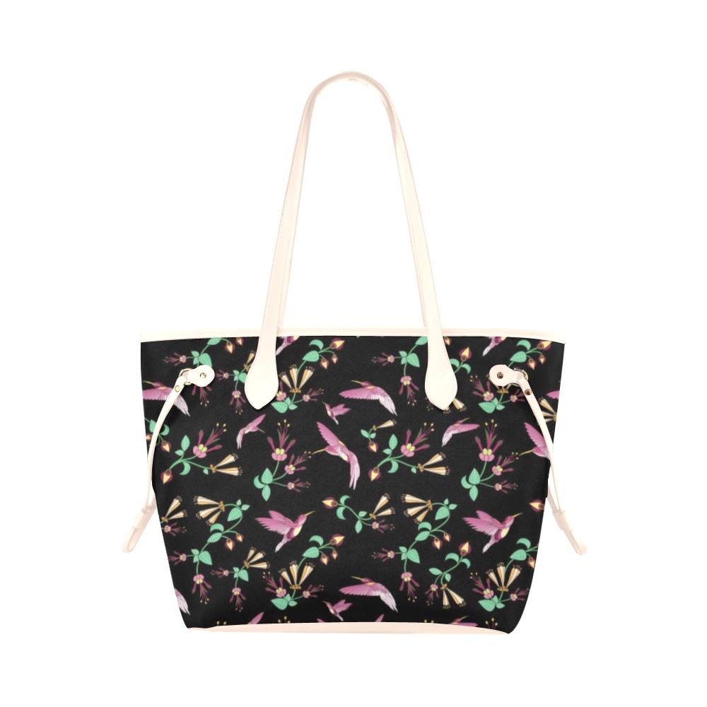 Swift Noir Clover Canvas Tote Bag (Model 1661) Clover Canvas Tote Bag (1661) e-joyer