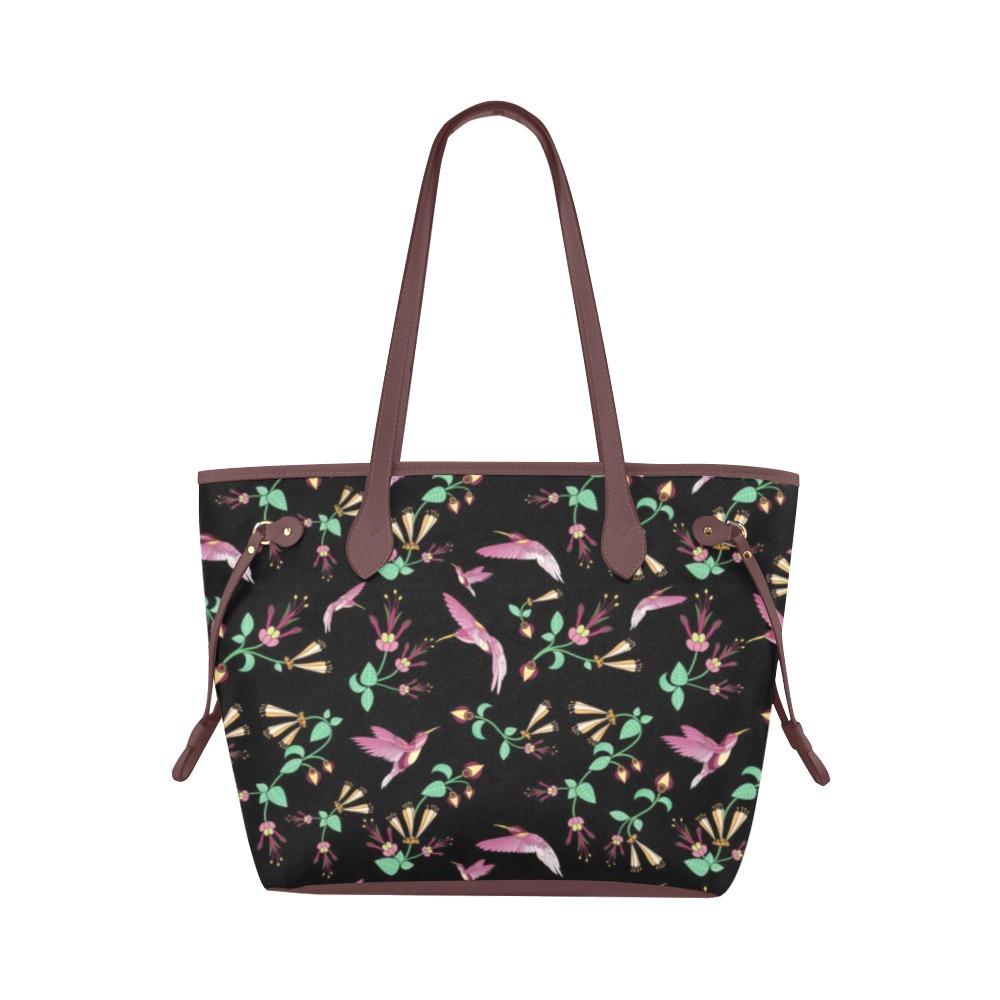 Swift Noir Clover Canvas Tote Bag (Model 1661) Clover Canvas Tote Bag (1661) e-joyer