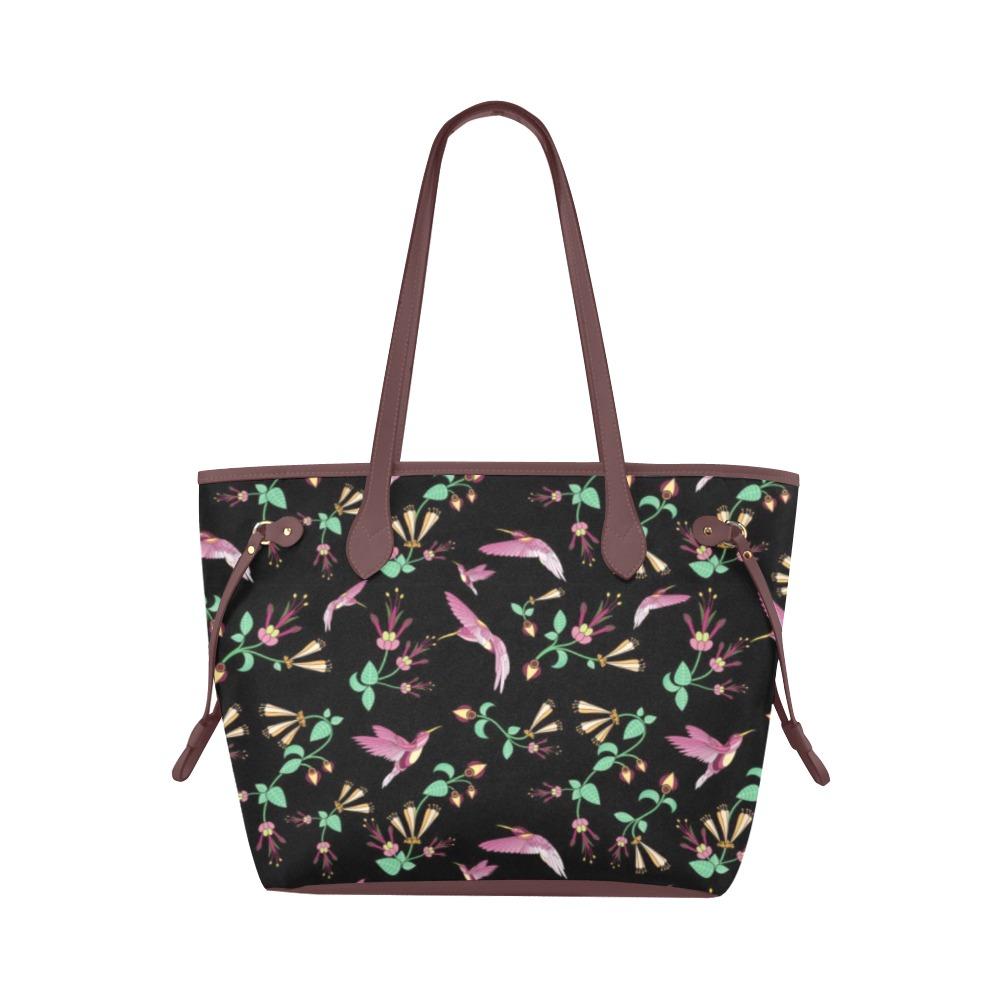 Swift Noir Clover Canvas Tote Bag (Model 1661) Clover Canvas Tote Bag (1661) e-joyer