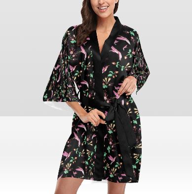 Swift Noir Kimono Robe Artsadd