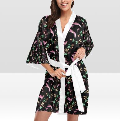 Swift Noir Kimono Robe Artsadd