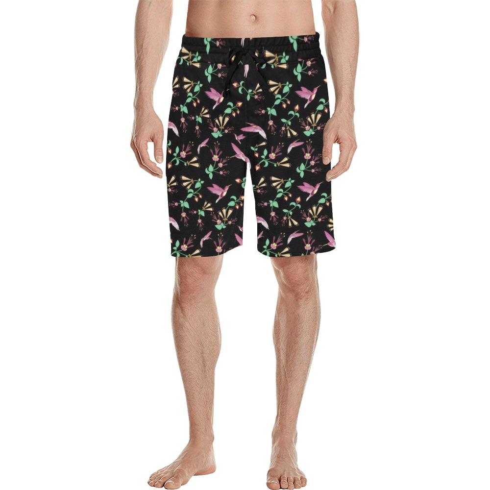 Swift Noir Men's All Over Print Casual Shorts (Model L23) short e-joyer 