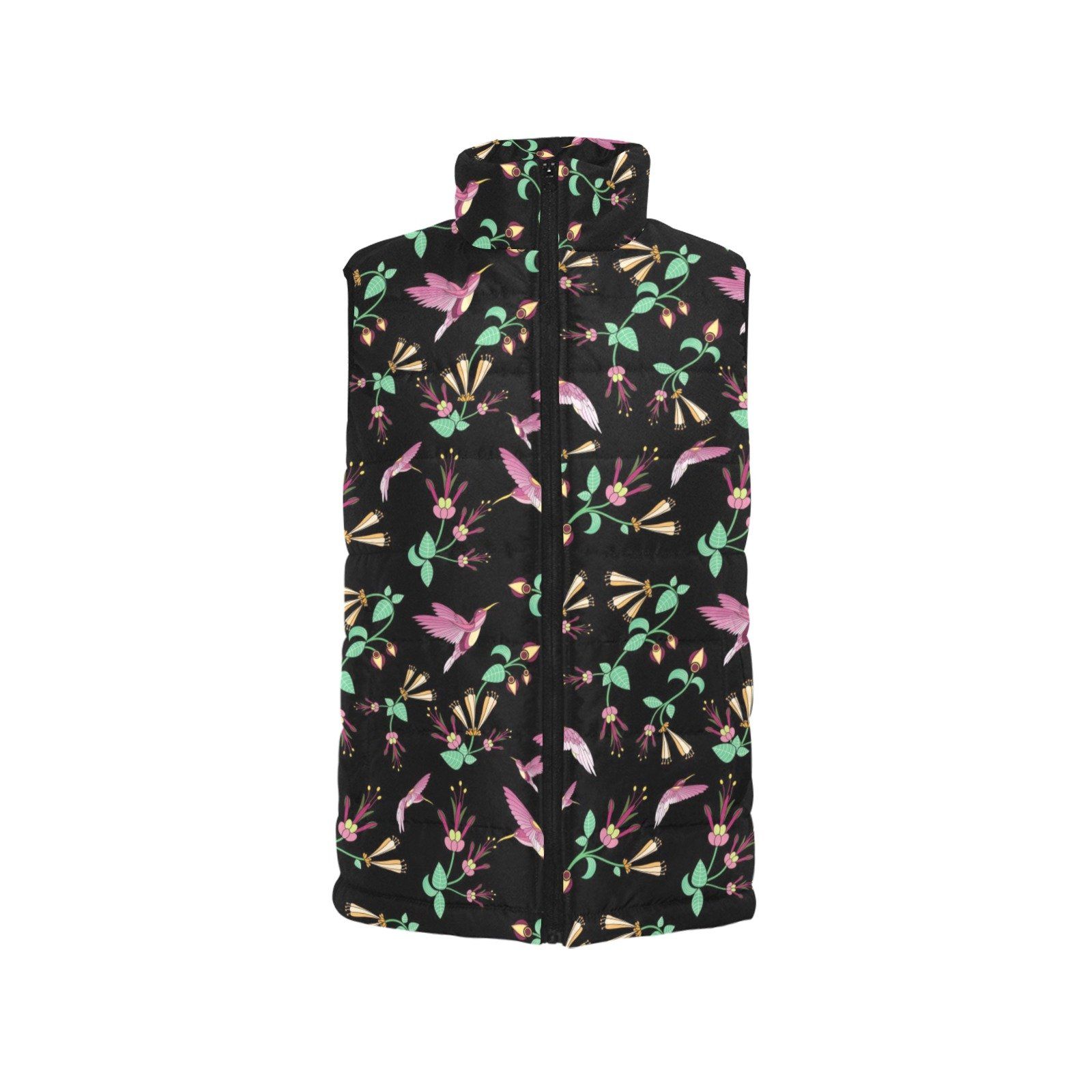 Swift Noir Men's Padded Vest Jacket (Model H44) Men's Padded Vest Jacket (H44) e-joyer