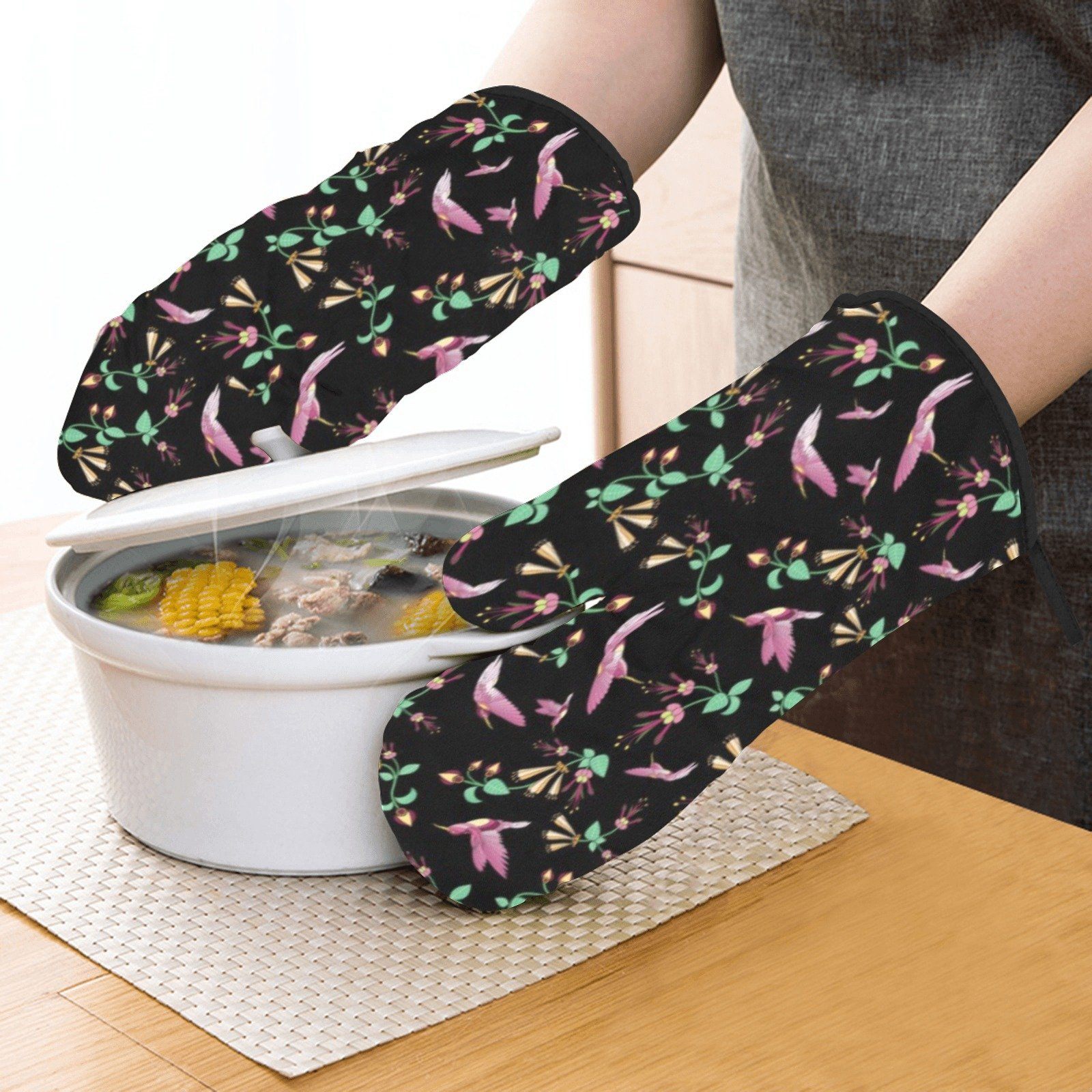 Swift Noir Oven Mitt & Pot Holder Oven Mitt & Pot Holder e-joyer