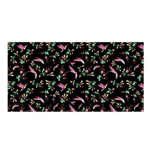 Swift Noir Satin Shawl Scarf 49 Dzine