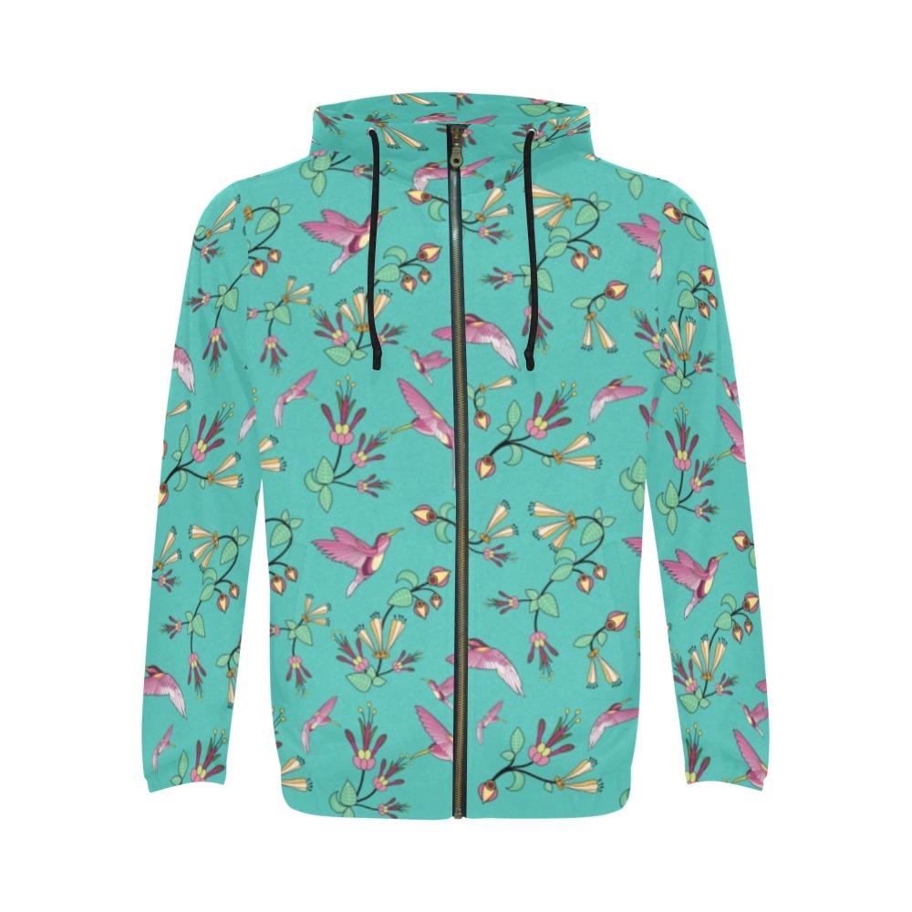 Swift Pastel All Over Print Full Zip Hoodie for Men (Model H14) All Over Print Full Zip Hoodie for Men (H14) e-joyer