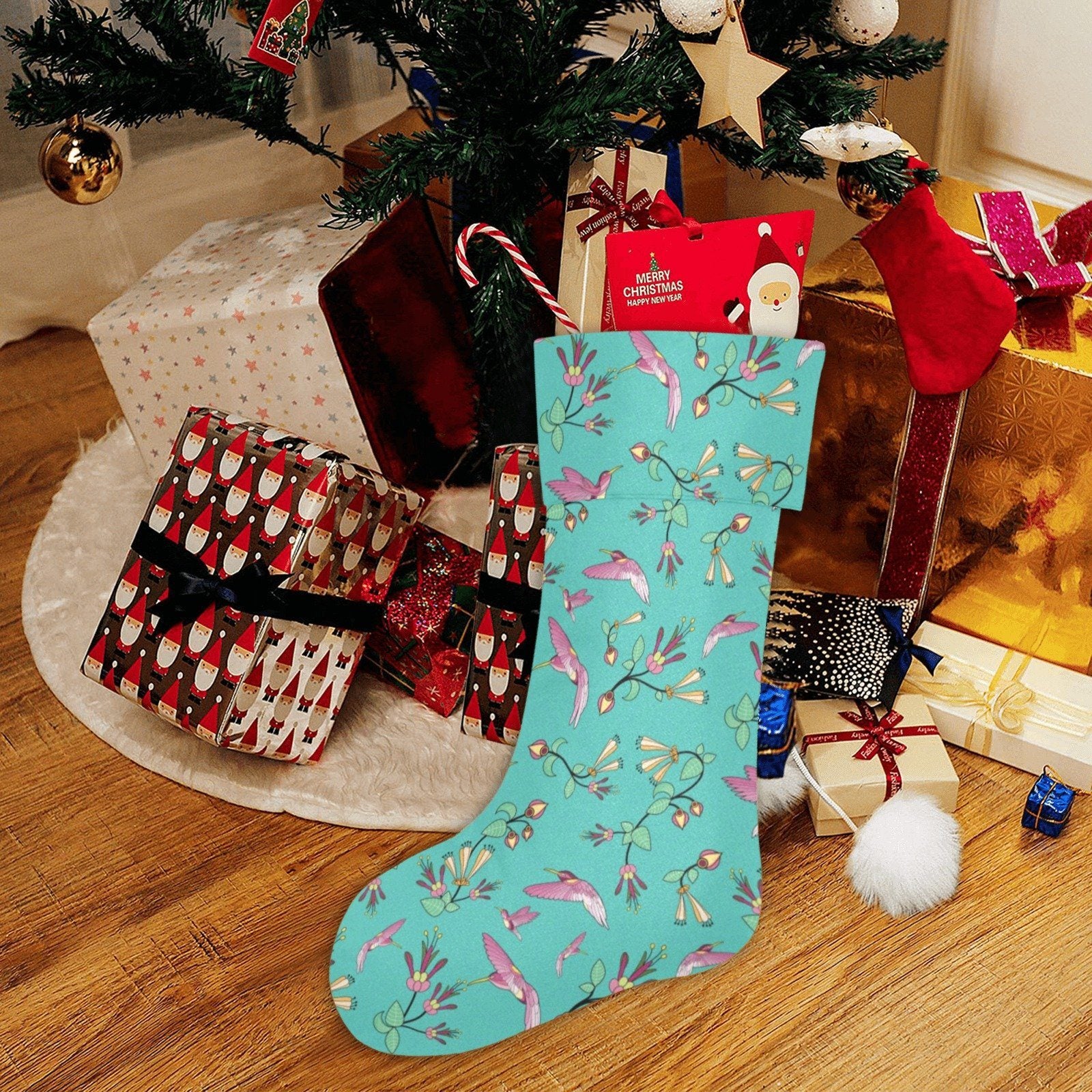Swift Pastel Christmas Stocking holiday stocking e-joyer