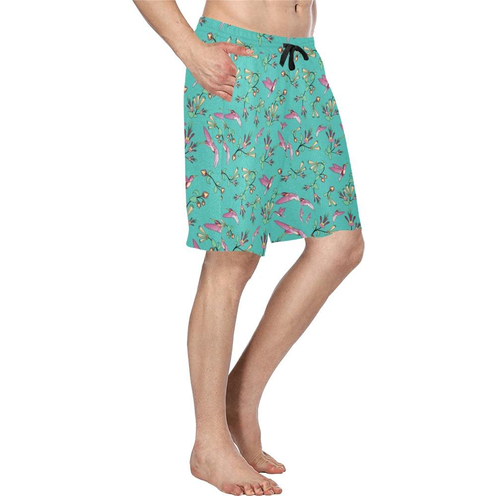 Swift Pastel Men's All Over Print Casual Shorts (Model L23) short e-joyer