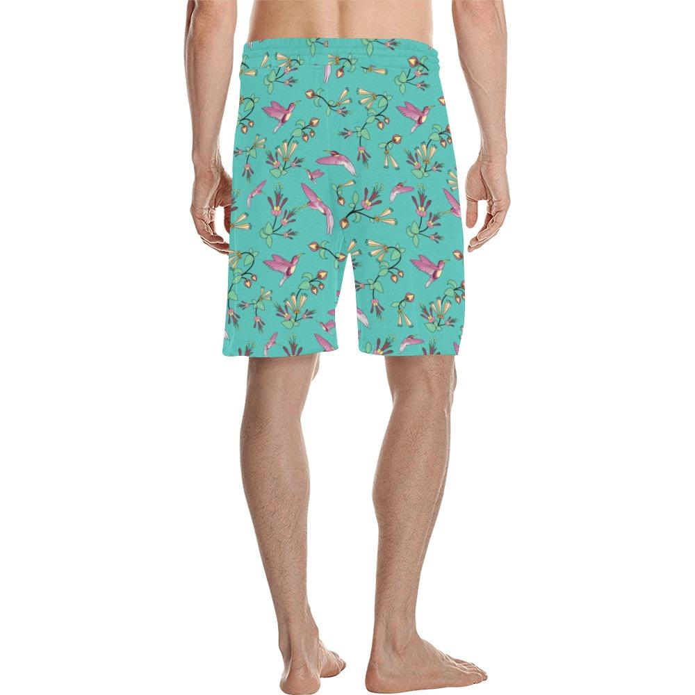 Swift Pastel Men's All Over Print Casual Shorts (Model L23) short e-joyer