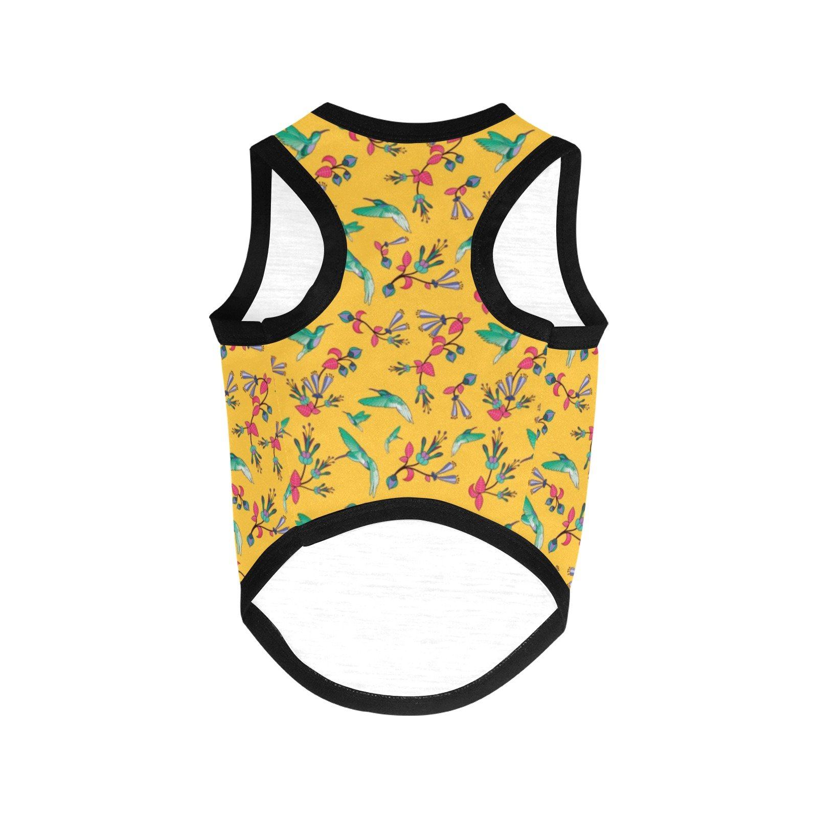 Swift Pastel Yellow All Over Print Pet Tank Top Pet Tank Top e-joyer