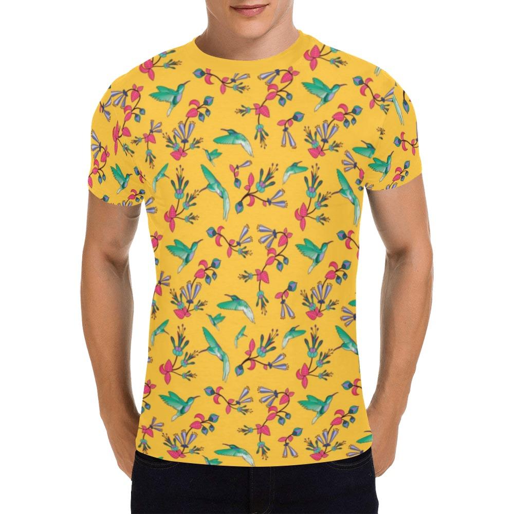 Swift Pastel Yellow All Over Print T-Shirt for Men (USA Size) (Model T40) All Over Print T-Shirt for Men (T40) e-joyer
