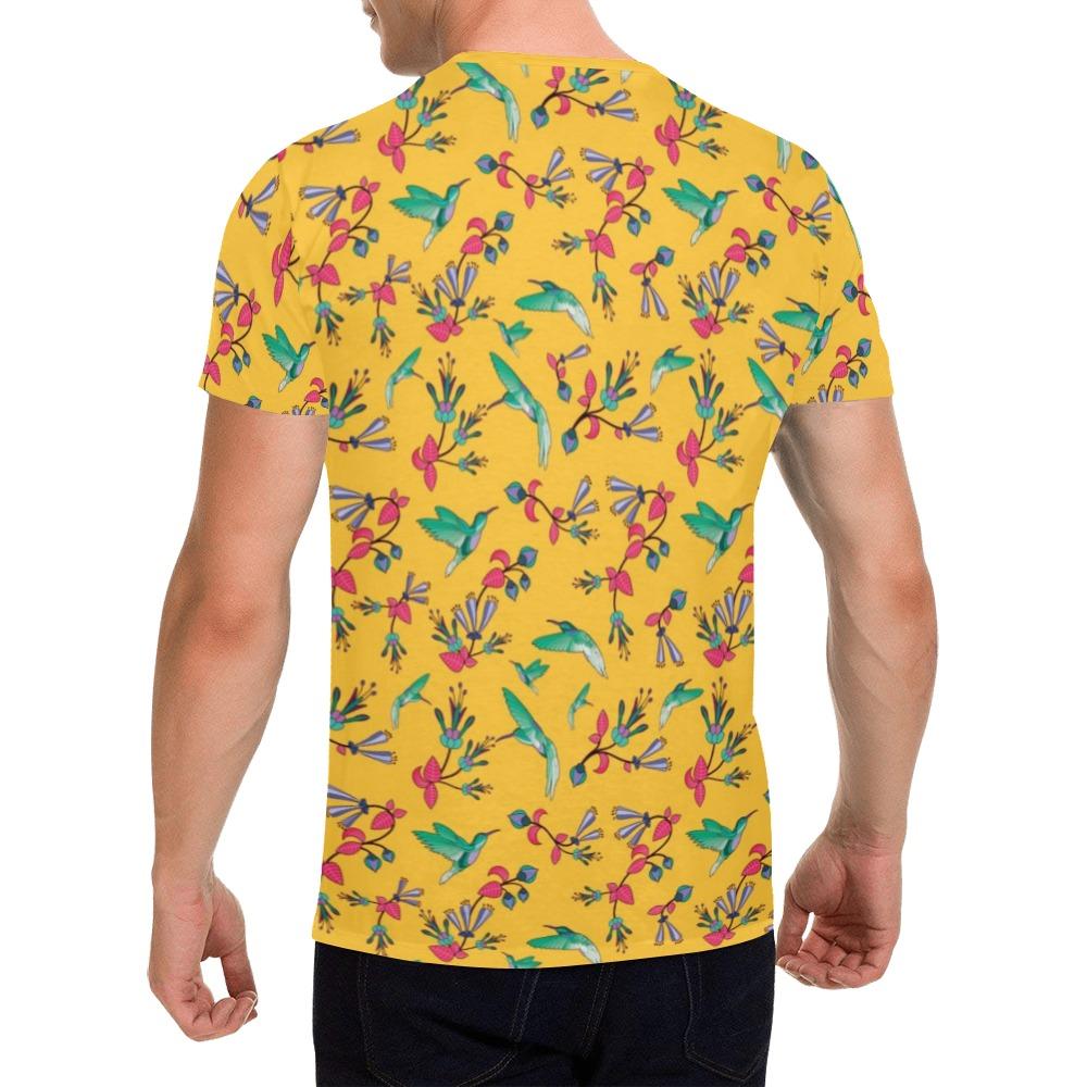 Swift Pastel Yellow All Over Print T-Shirt for Men (USA Size) (Model T40) All Over Print T-Shirt for Men (T40) e-joyer