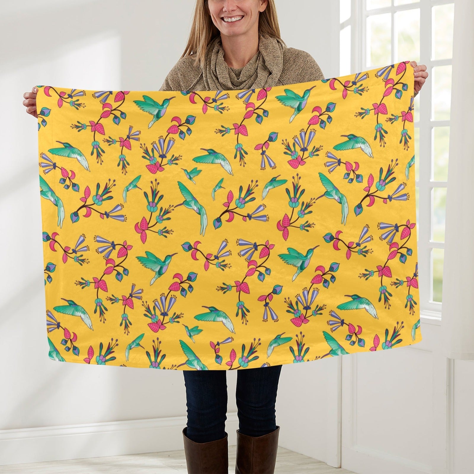 Swift Pastel Yellow Baby Blanket 30"x40" Baby Blanket 30"x40" e-joyer