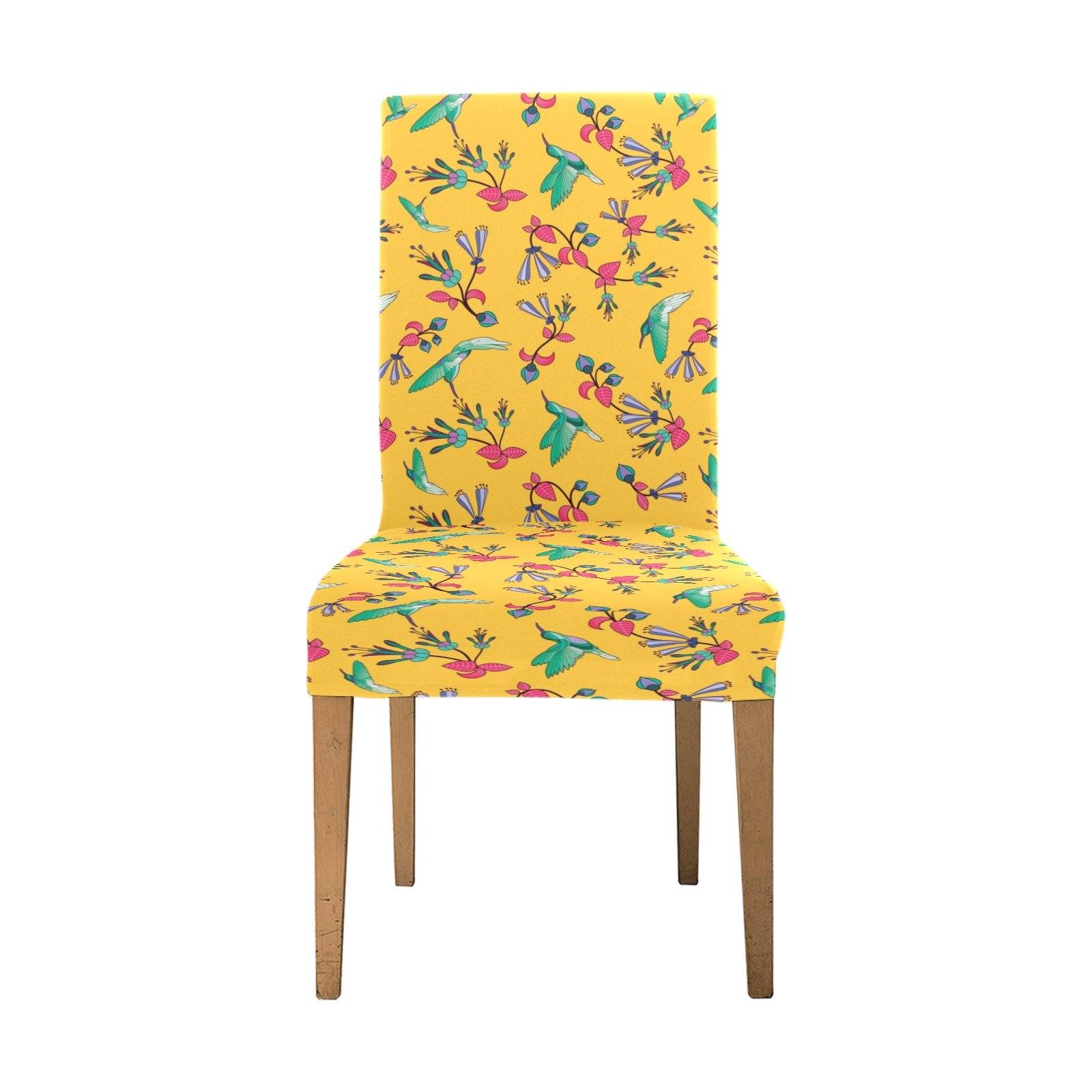 Swift Pastel Yellow Chair Cover (Pack of 6) Chair Cover (Pack of 6) e-joyer 