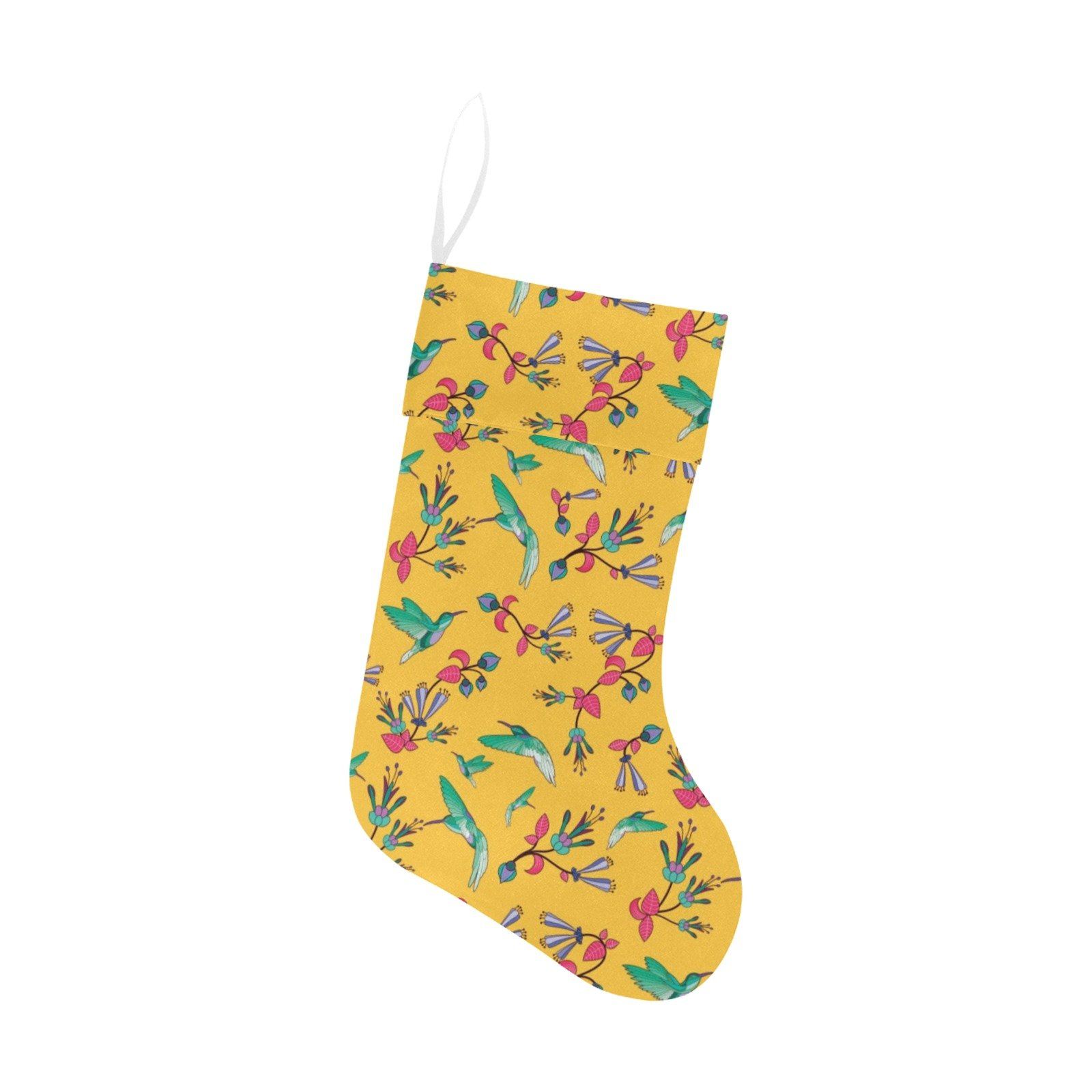 Swift Pastel Yellow Christmas Stocking holiday stocking e-joyer